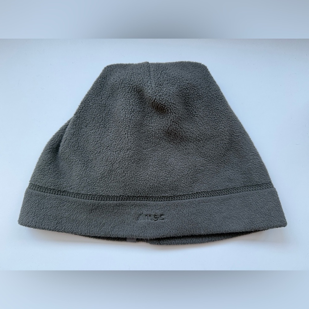 Vintage Mountain Equipment Co-op Polartec Fleece Beanie Toque Size Large